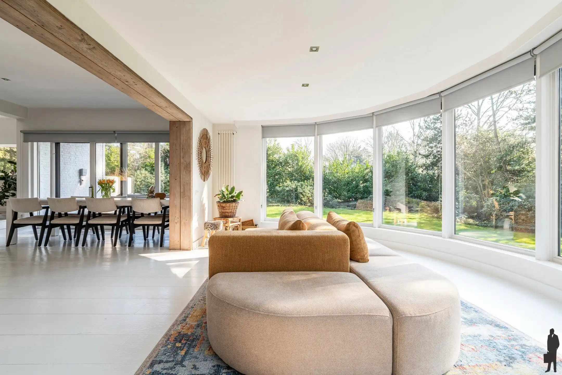 In de Meerse bergen treffen we op een ruim perceel van ca. 2.735m² deze knappe, lichtrijke villa foto 20