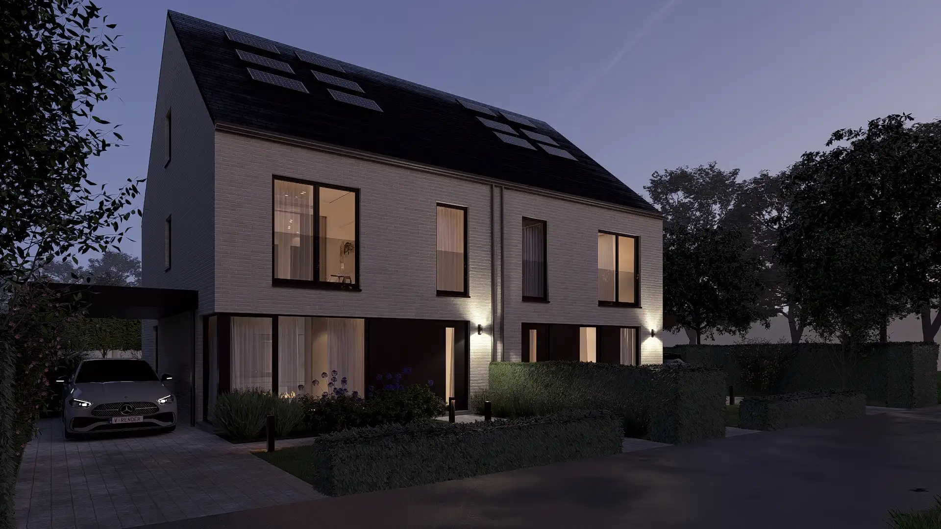 In opbouw zijnde zeer ruime bij centrum gelegen woning met 4 slpks, carport en tuinberging op ca 434 m². Energie label A+ foto 4