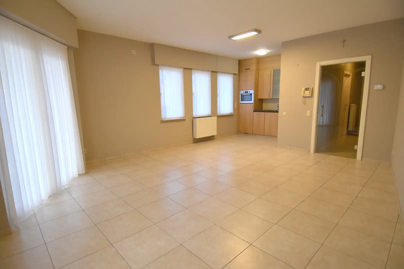 Gelijkvloers appartement met 1 slaapkamer in Gullegem foto 2