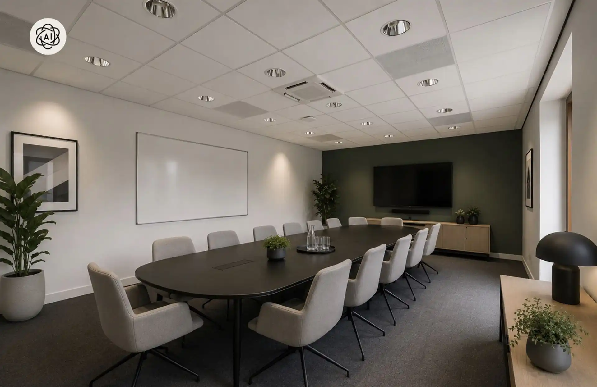 Topgelegen kantoorruimte van 450m2, veel potentieel foto 15