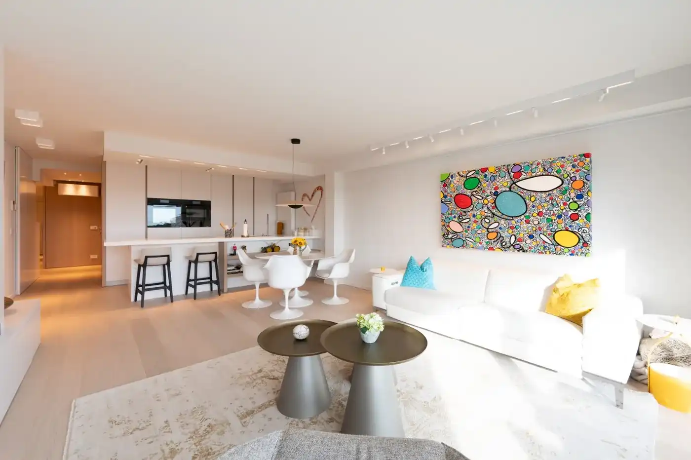 Toplocatie in het Zoute: gerenoveerd appartement met mooi terras en open zicht  foto 7