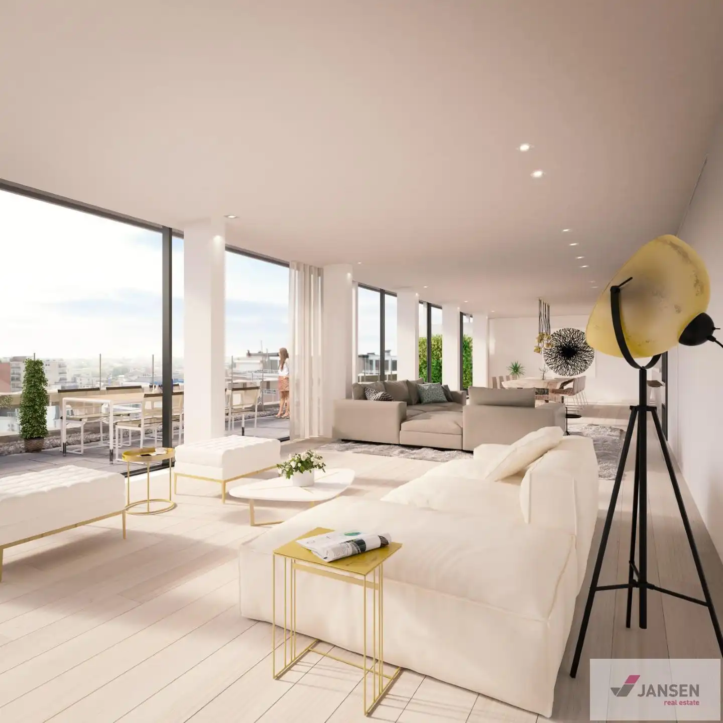 LUXUEUS PENTHOUSE MET 2 SLPKMRS EN 2 BDKMRS foto 7