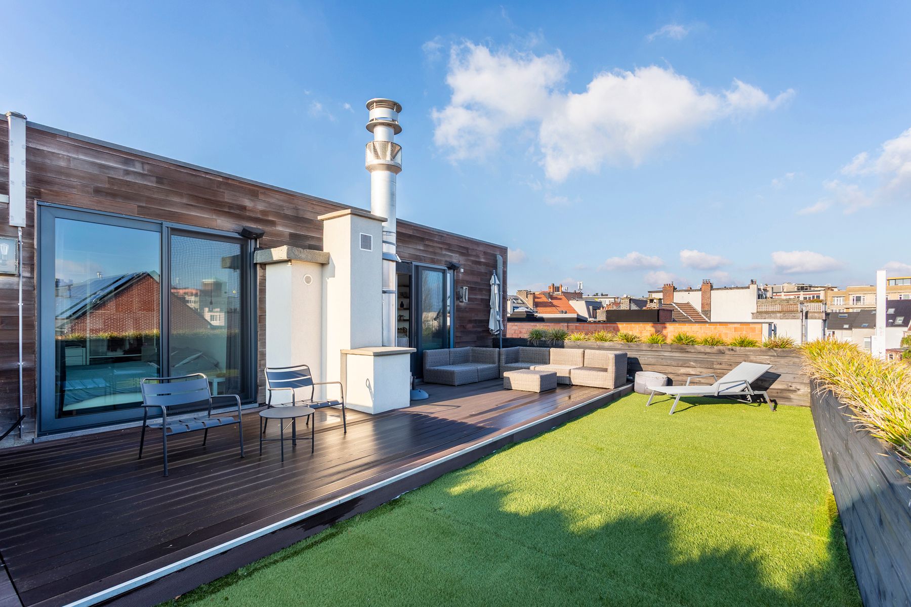 Bemeubelde penthouse met panoramische zichten over Antwerpen en riant terras foto 6