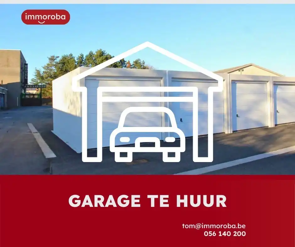 Garagebox TE HUUR centrum Waregem! foto {{pictureIndex}}