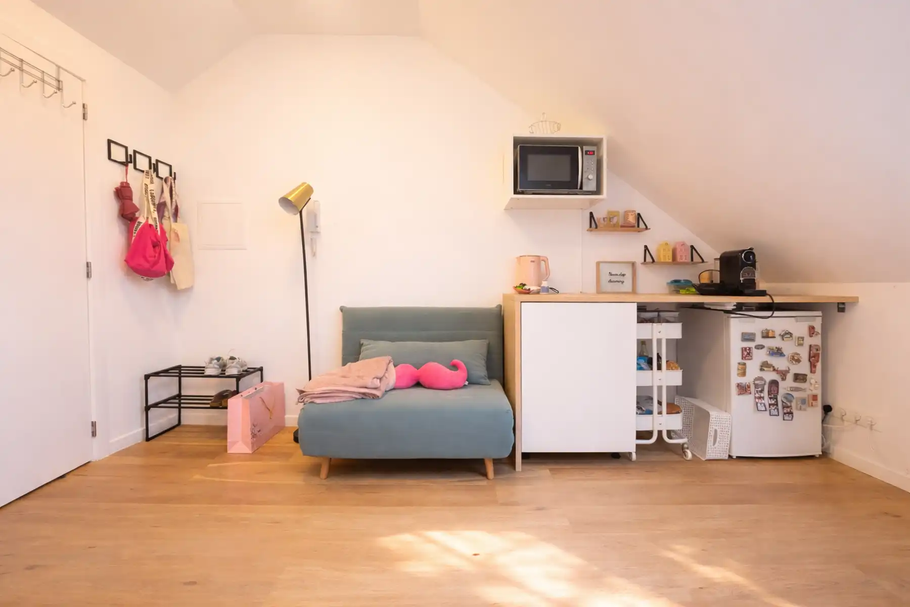 Ruime studentenkamer Centrum Leuven foto 2