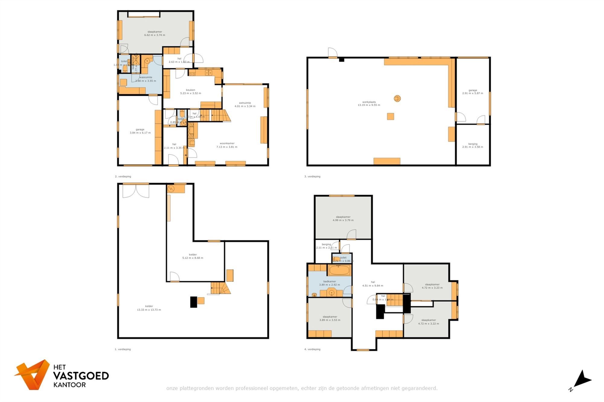 RUIME WONING (CA 250M2) VOLLEDIG ONDERKELDERD MET WERKHUIS VAN 130M2 foto 30