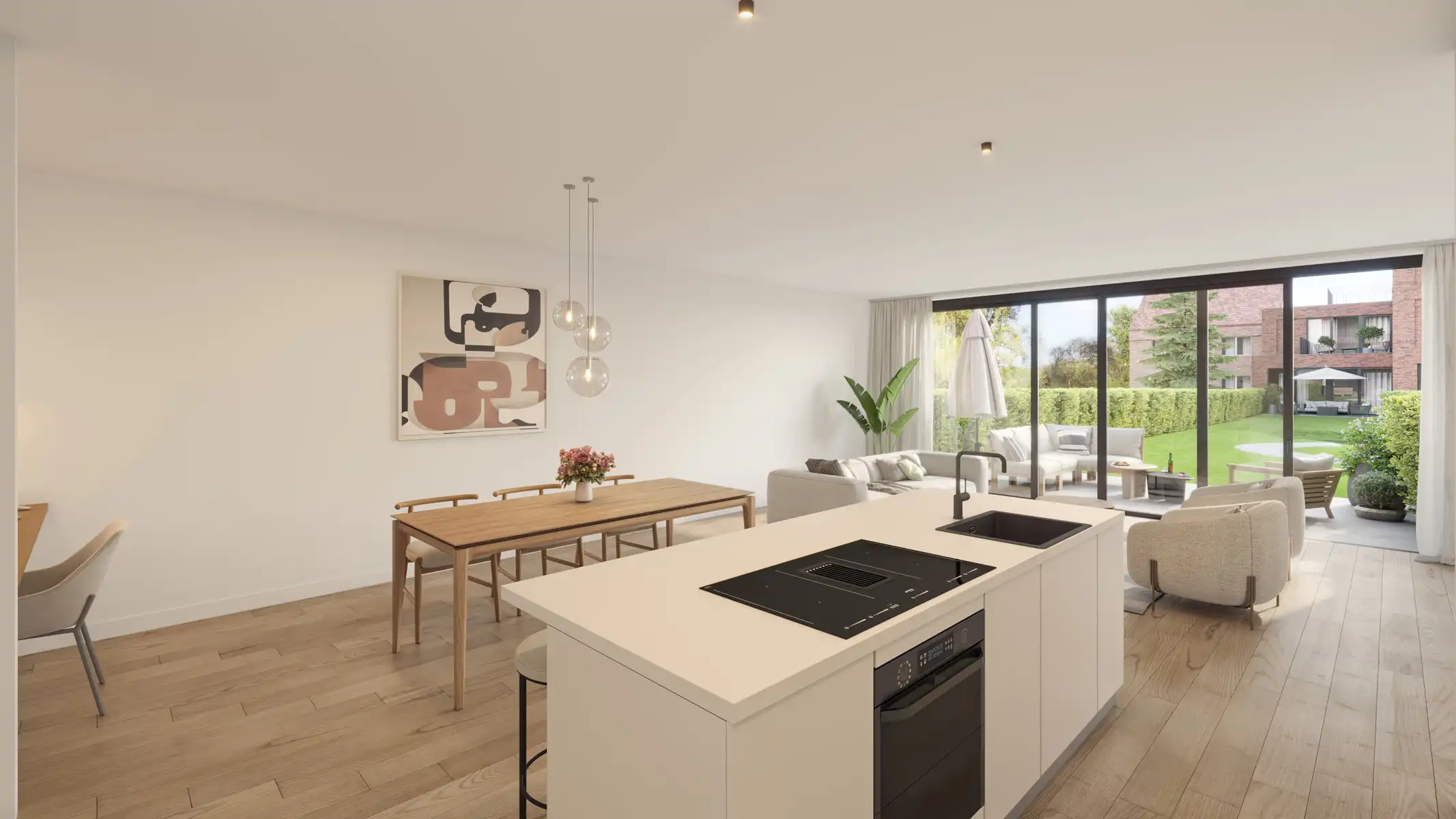 Gelijkvloers met 3 slaapkamers en 20m2 terras (B5) foto 6