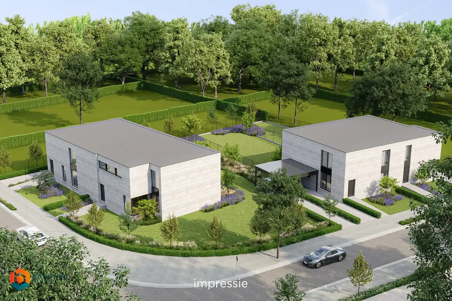 BEN nieuwbouw met 4 slpkrs op 671 m² foto 2