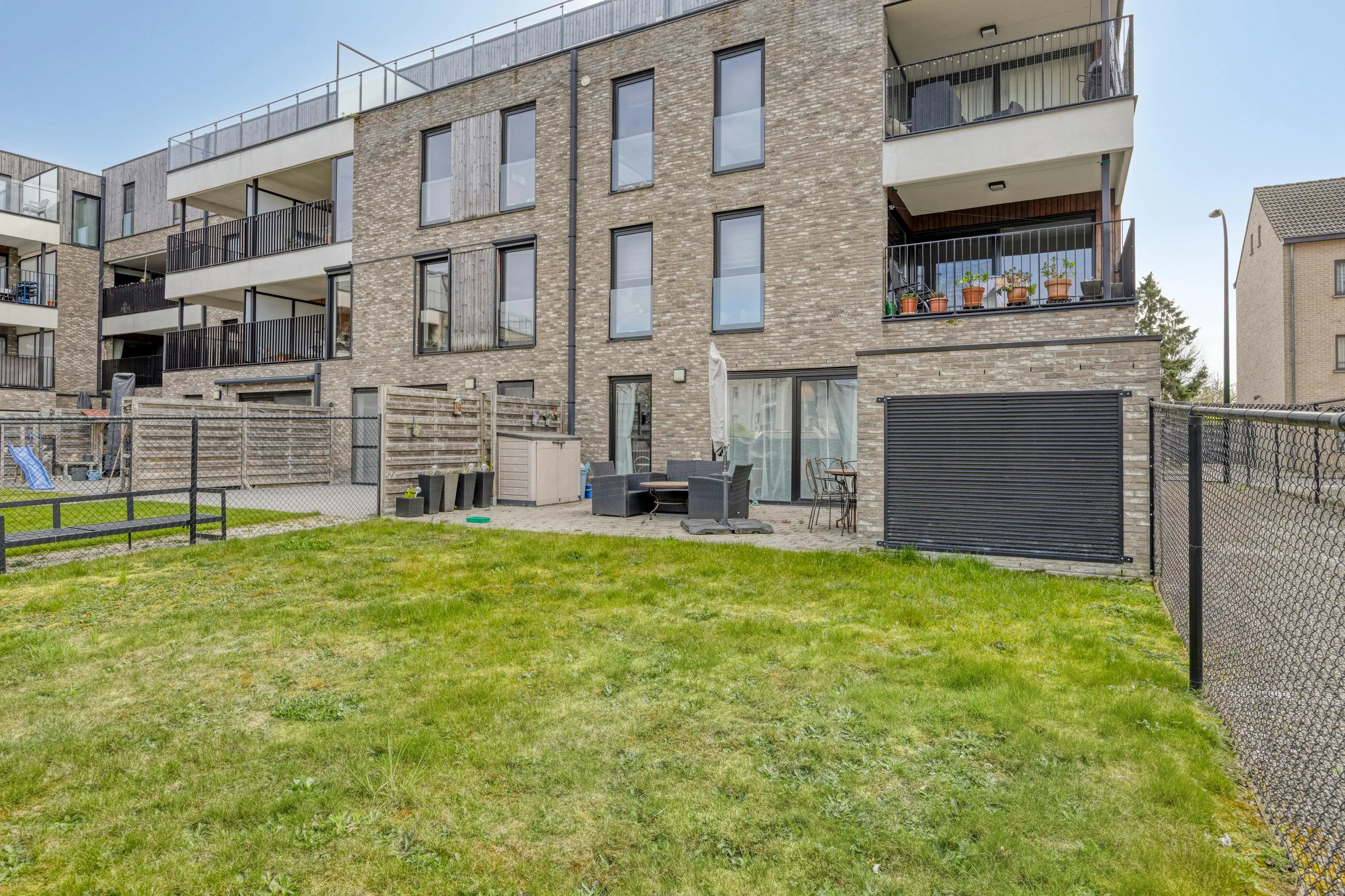 Gelijkvloers appartement met grote tuin te koop in Vilvoorde foto 8