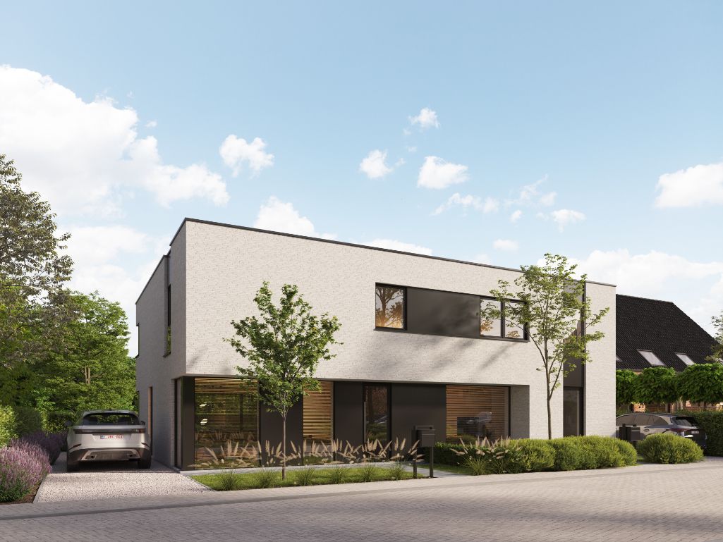 Nieuw te bouwen half-open bebouwing Izegem foto 5