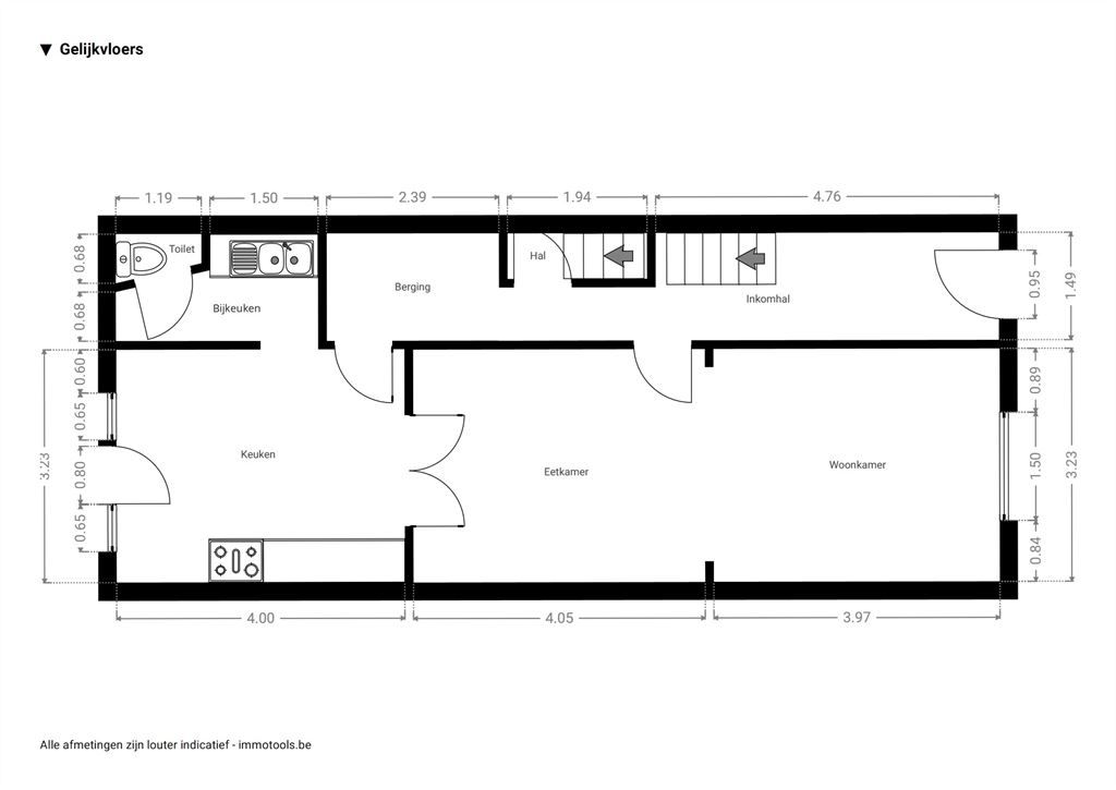 Te renoveren burgerwoning met grote tuin foto 11