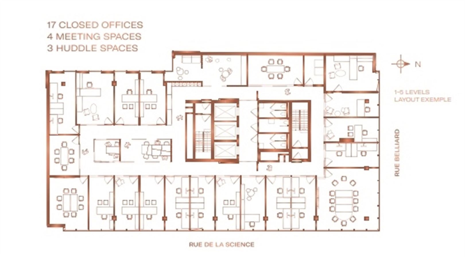 SCIENCE 12/ BELLIARD 35: kantoren te huur vanaf 496m² foto 5