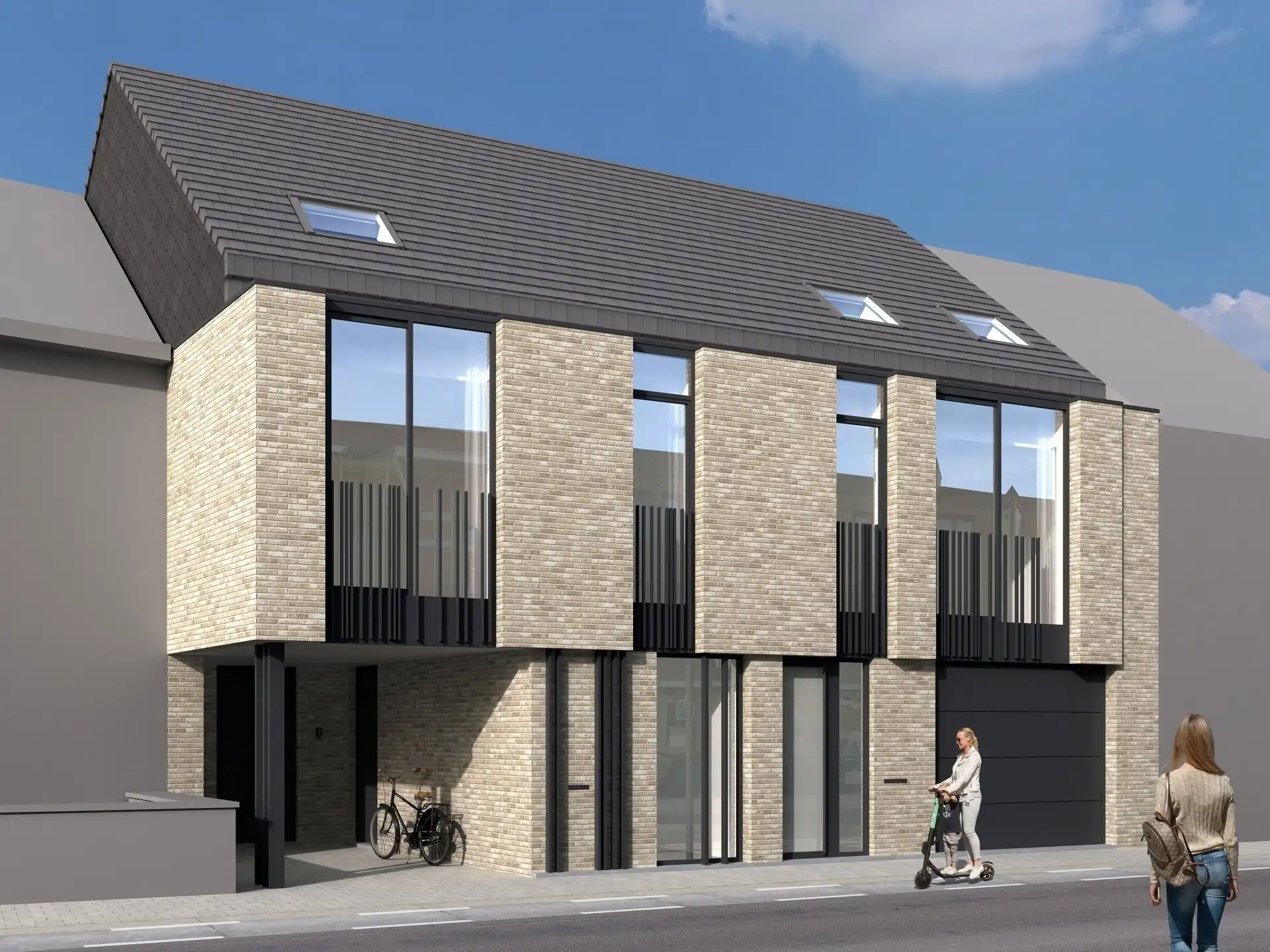Bouwgrond met vergunde plannen voor 2 woningen foto 5