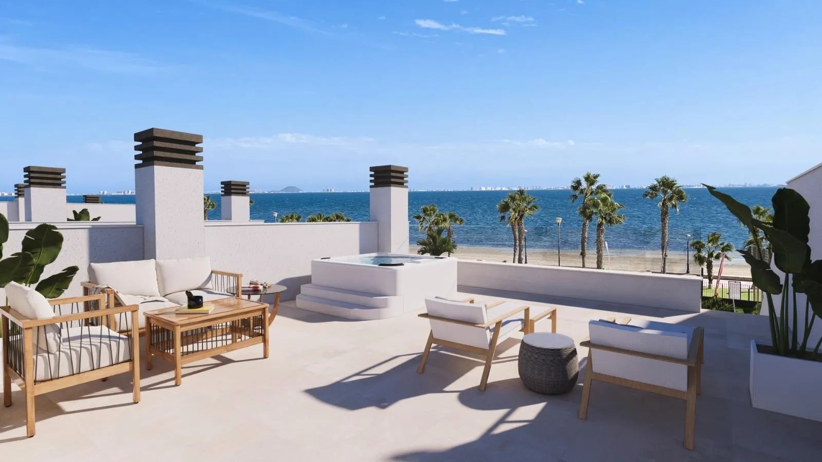 Wonen aan het strand: exclusieve villa's met zeezicht in Los Alcázares foto 20