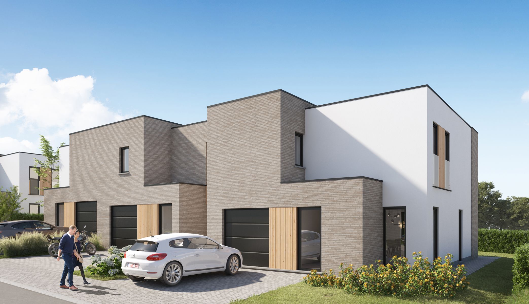 Moderne, halfopen woning foto 13