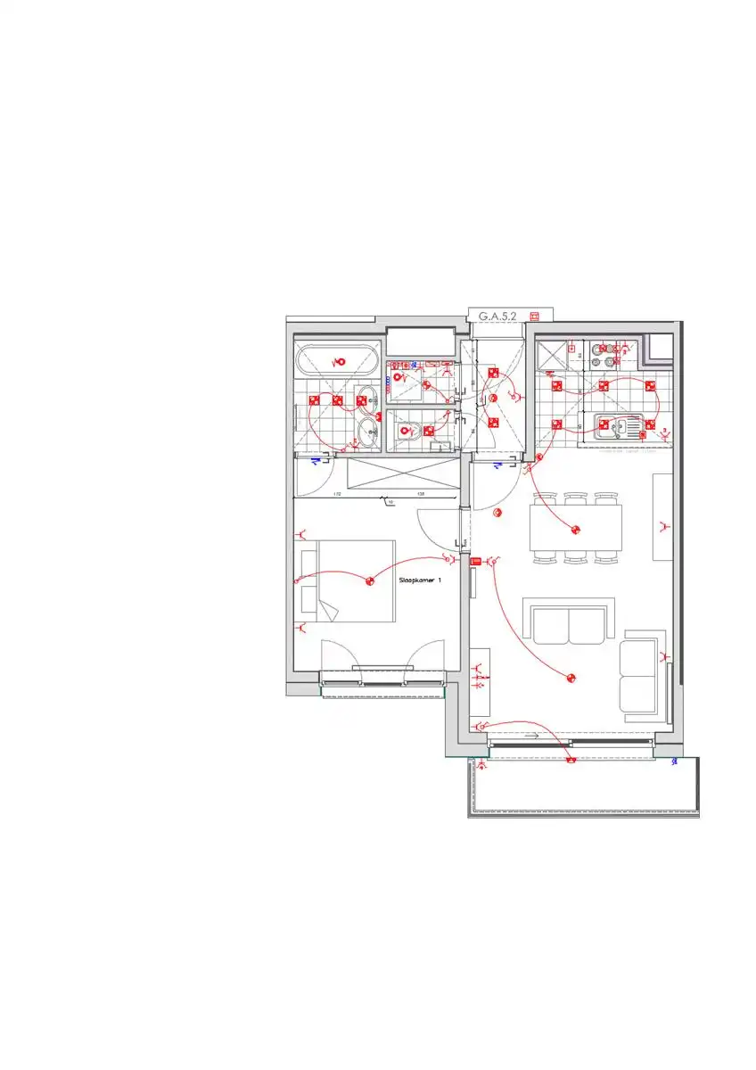 Prachtig gemeubeld appartement - 1 Kamer met TERRAS foto 11
