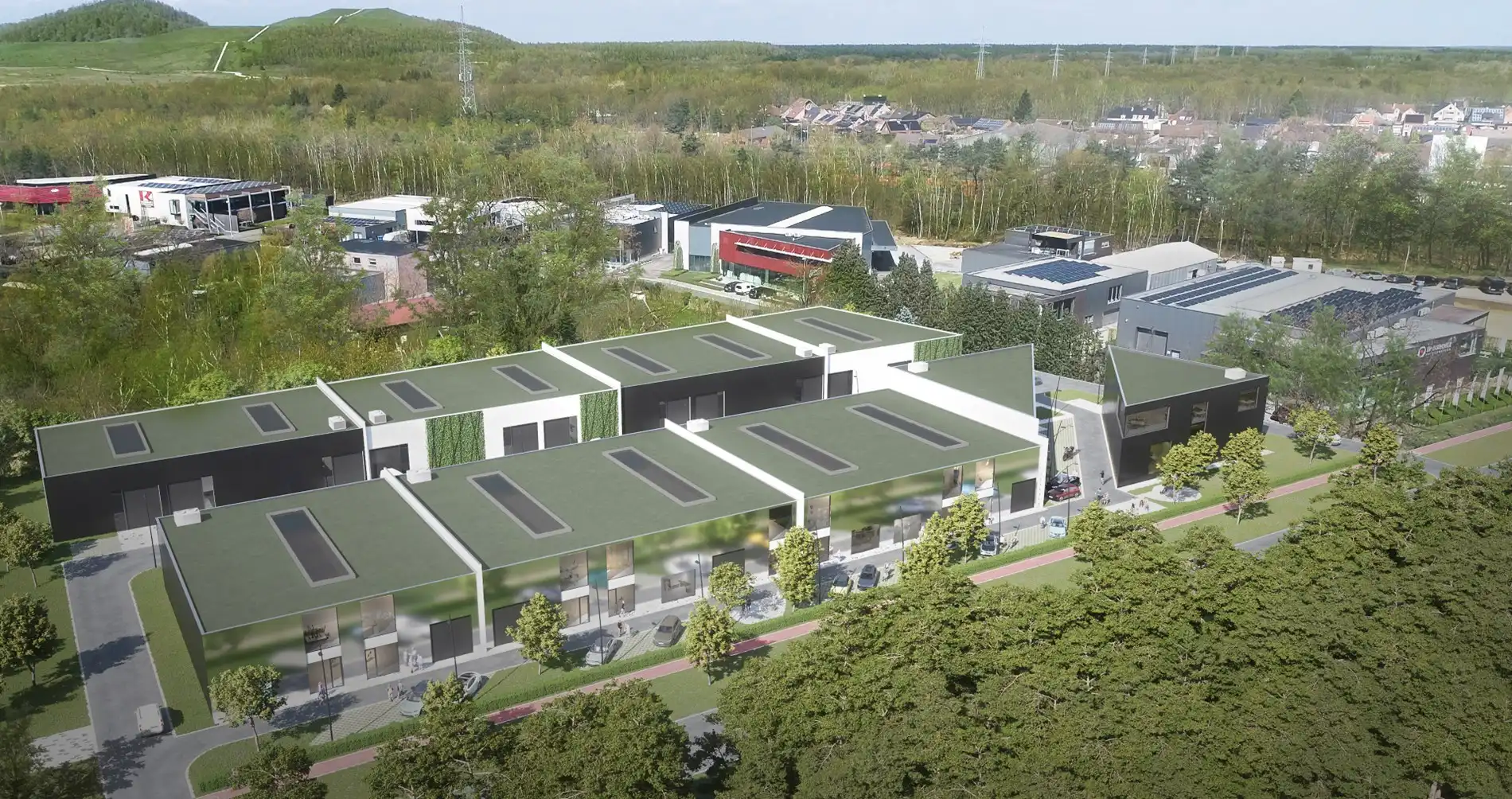 KMO SITE "ASPARK" - NIEUWBOUW UNITS v.a. 144 m² tot 388 m² - nabij E-314 foto 4