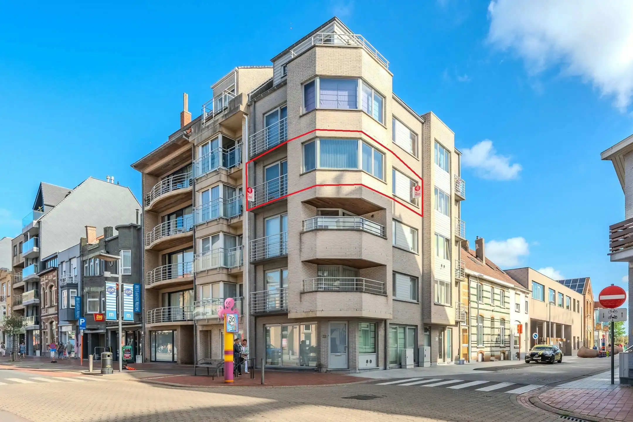 Appartement te koop Onderwijsstraat 1A - 8430 Middelkerke