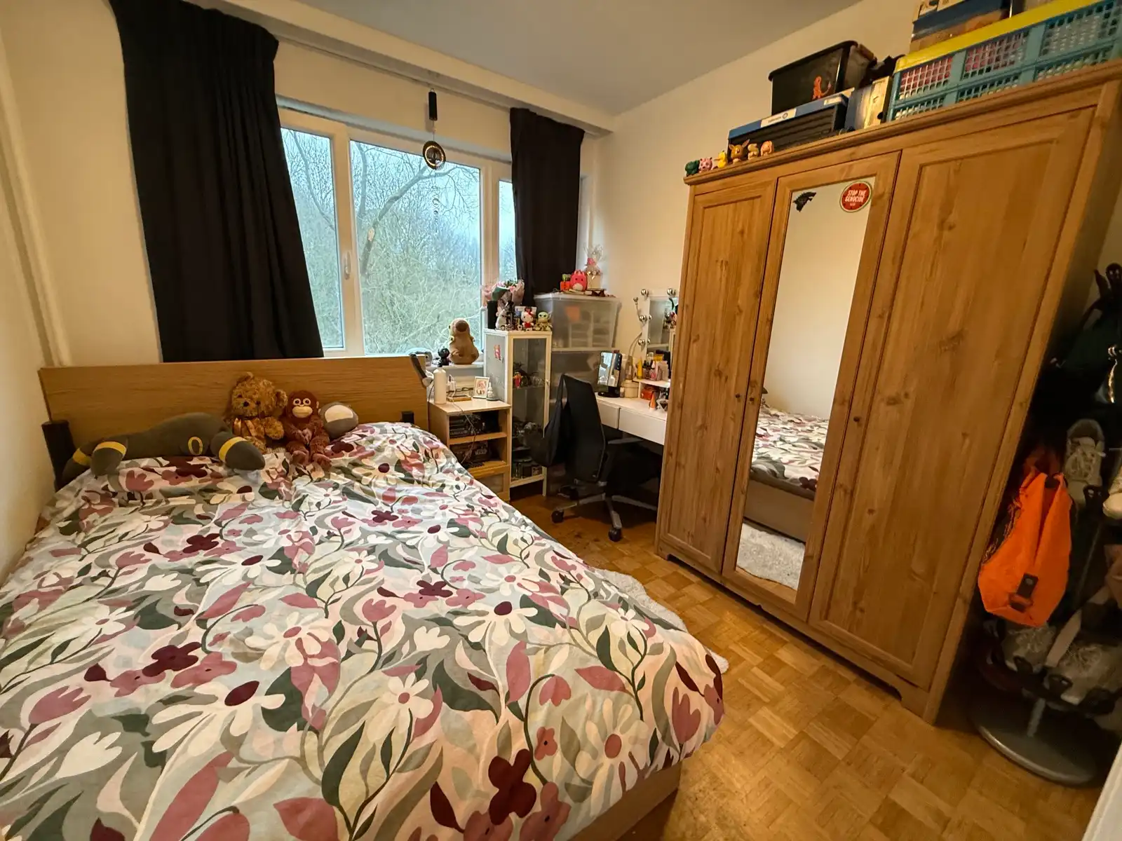 Lichtrijk 1-slaapkamerappartement met terras in Jette foto 7