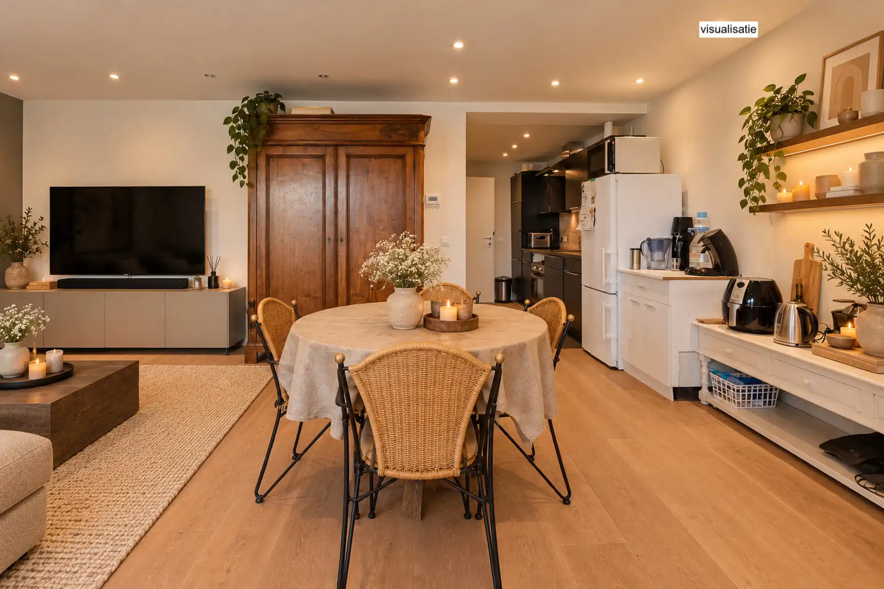 Ruime duplex met zonnig terras en garage van 40m2 foto 6