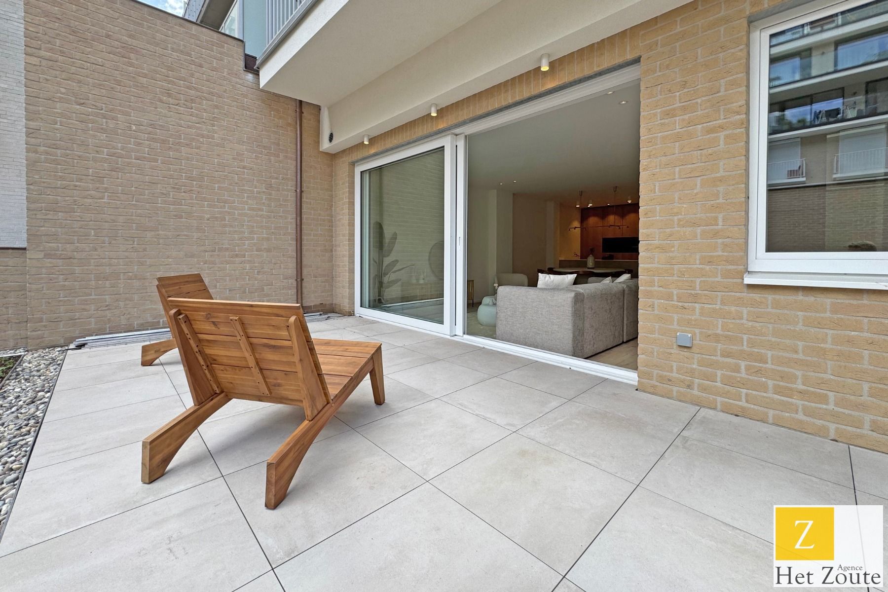 Gelijkvloers appartement met terras en tuin te Knokke foto 5