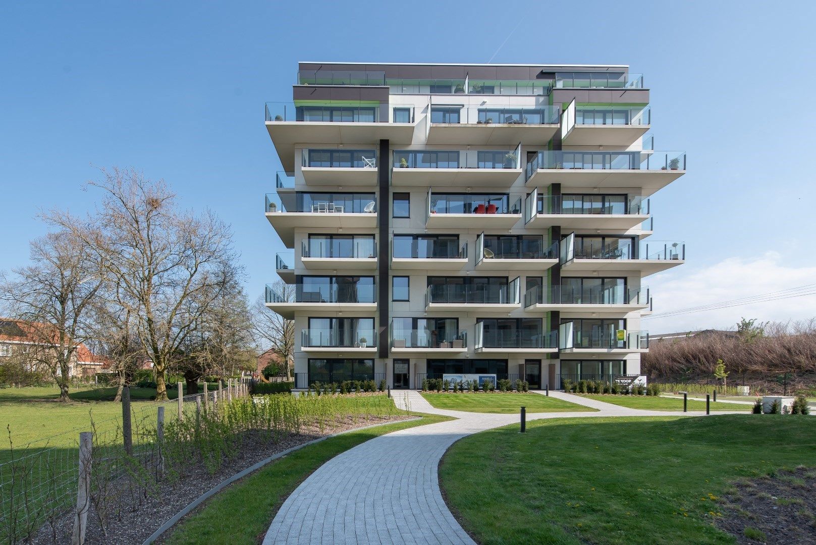 Nieuwbouw gelijkvloersappartement met 2 slaapkamers en 2 ruime terrassen. foto 21