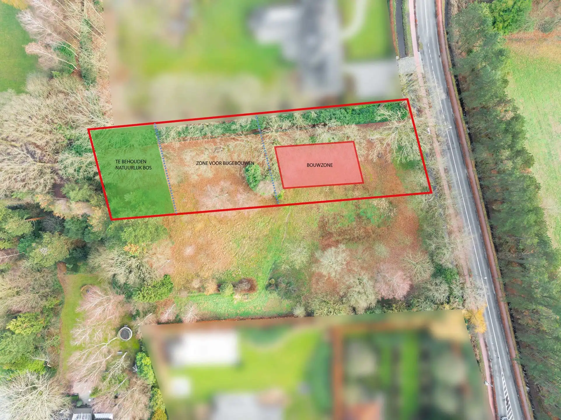 Centraal gelegen villagrond van 3.010 m2  foto 2