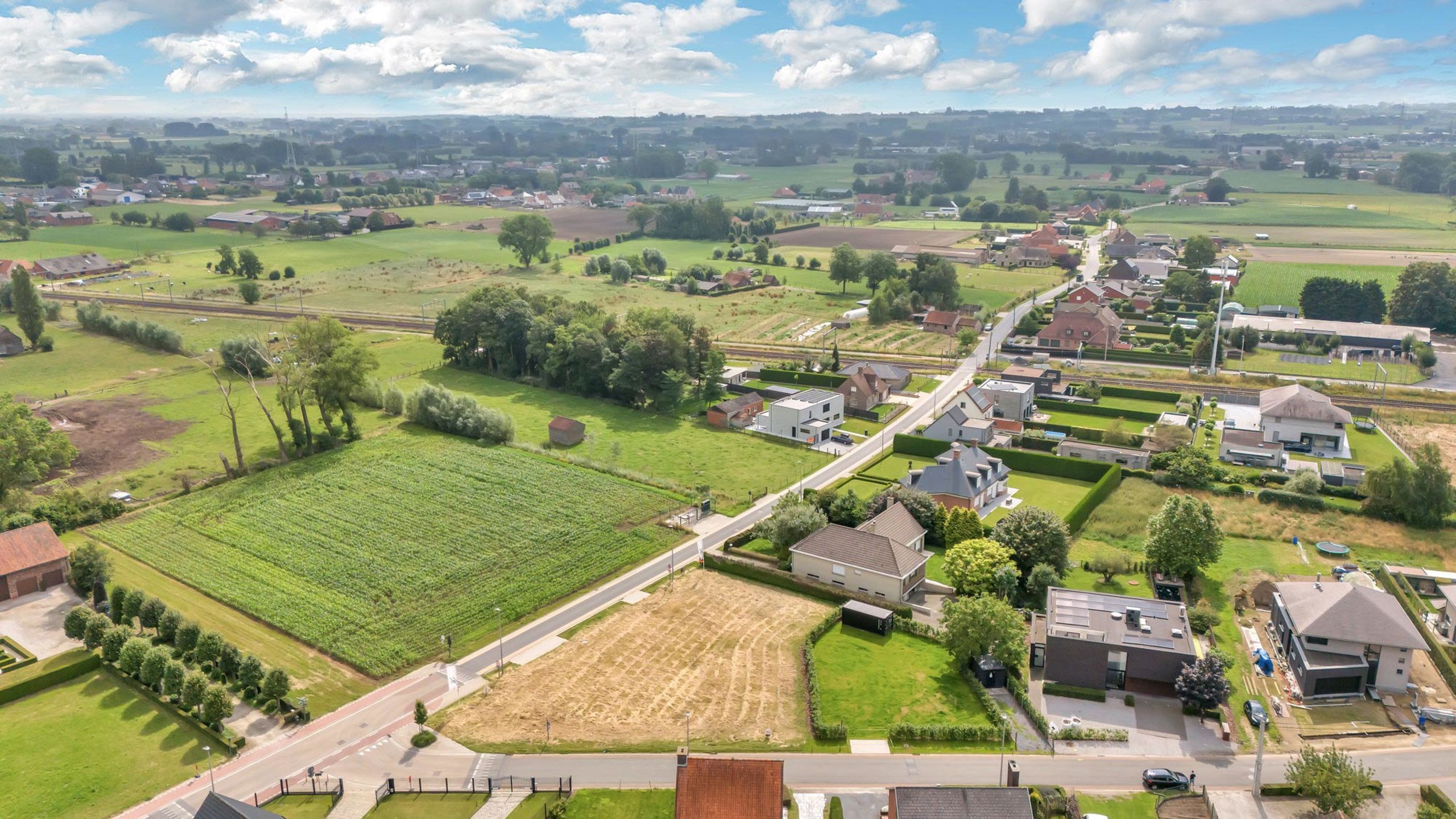 3 Bouwgronden te koop nabij de dorpskern van Olsene foto 3