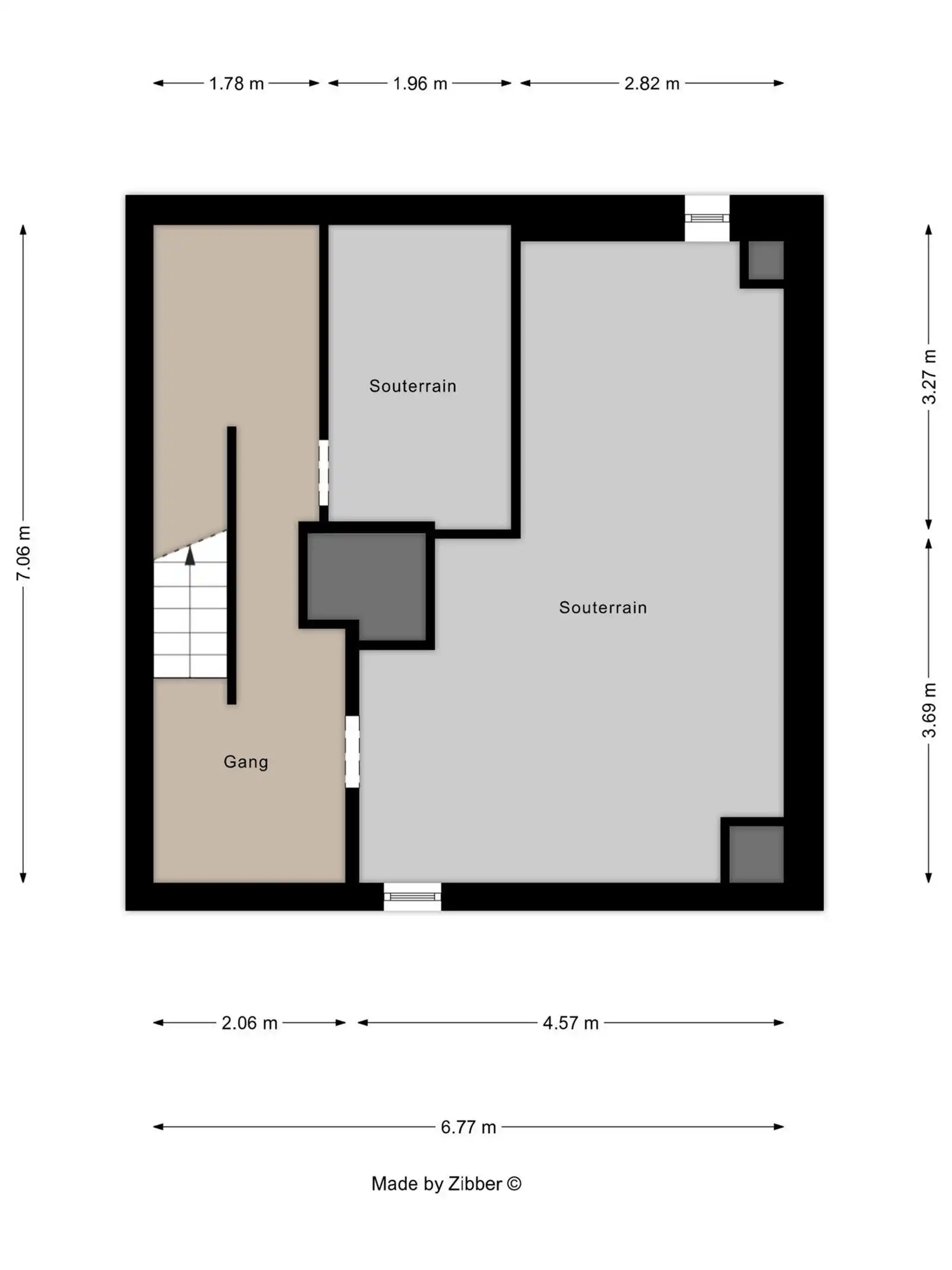 3-gevelwoning met 3 slaapkamers, garage en tuin foto 19