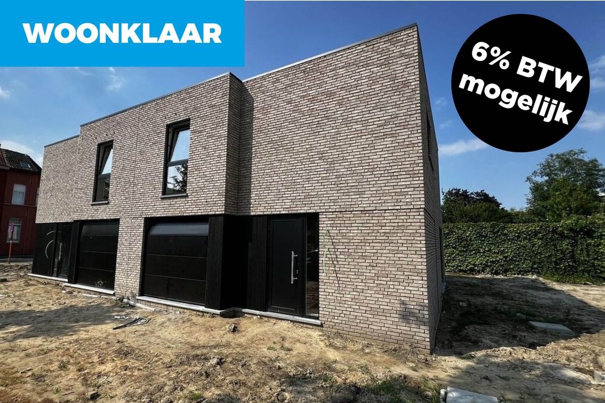 Halfopen nieuwbouwwoning met inpandige garage te Gent foto 1