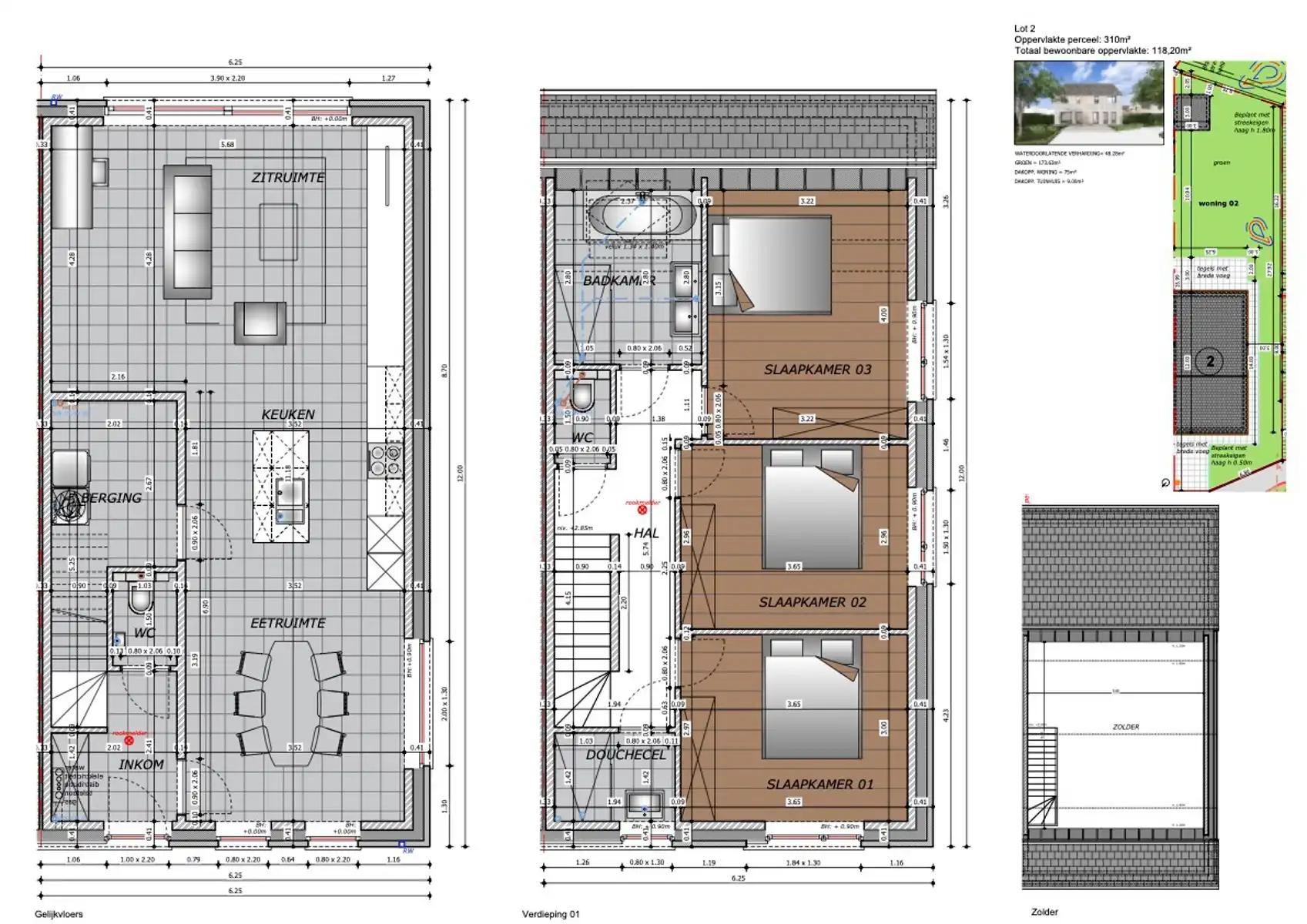 Nieuwbouwwoningen in Ettelgem – Modern, Energiezuinig en Ruim Wonen! foto 23
