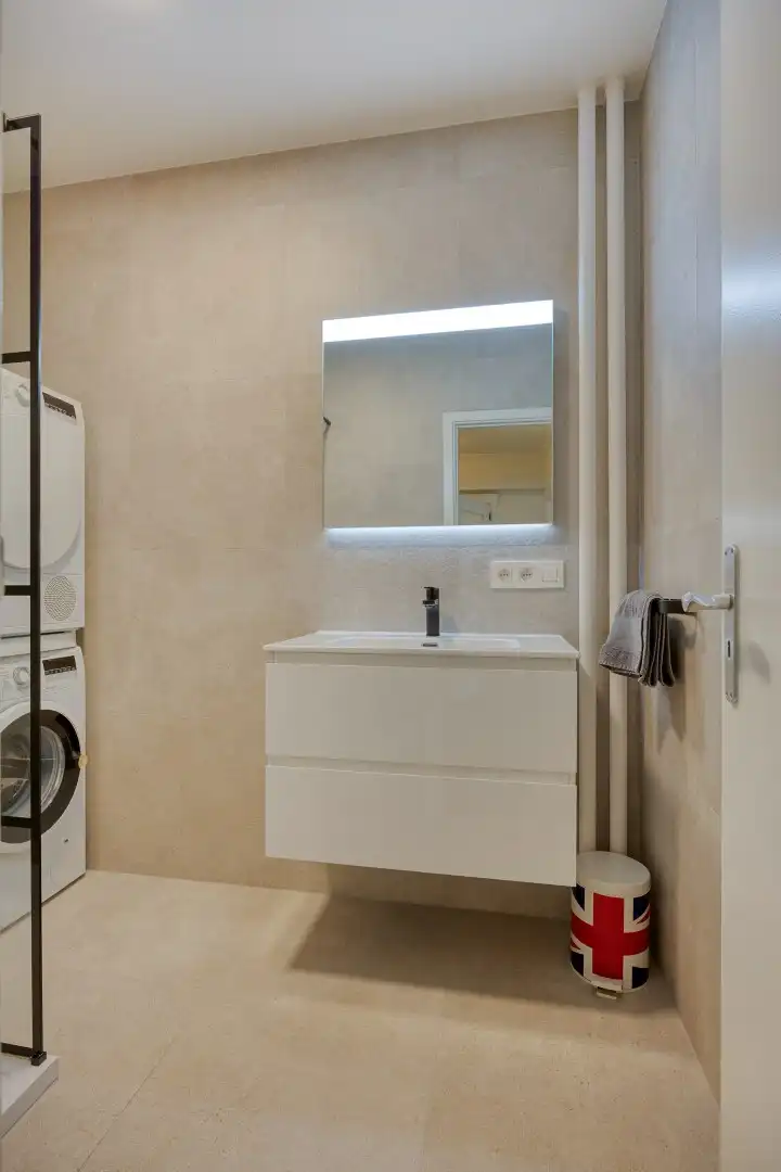 Goed gelegen appartement met 2 slaapkamers, terras, ondergrondse autostaanplaats en private kelderberging in Leuven! - EPC 98 kWh/m² - bewoonbare opp. 74 m² foto 13