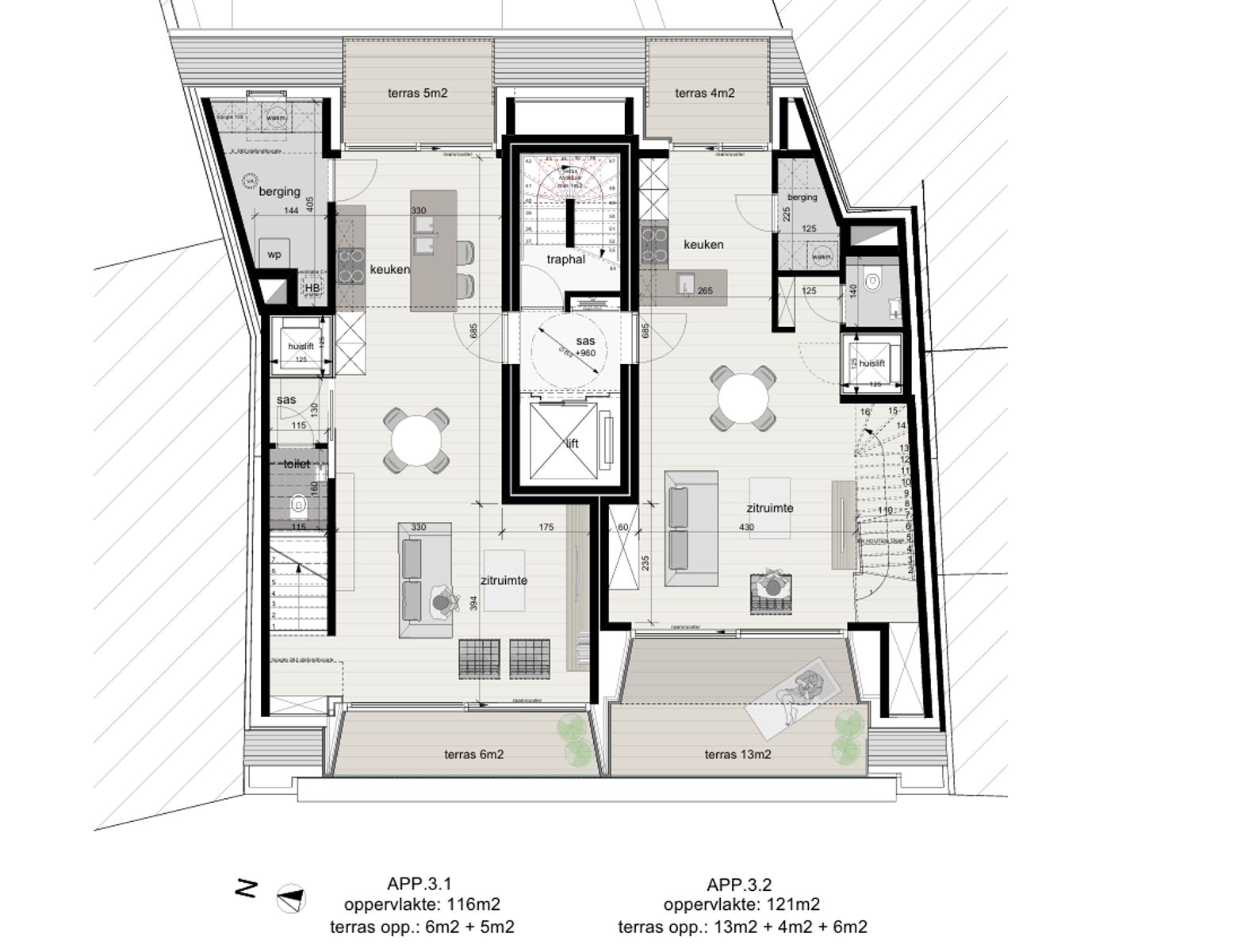 Nieuwbouwappartement Tielt 'VILLA ALLEGRO' foto 4