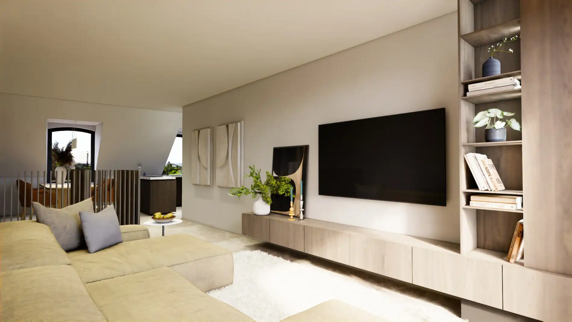 Duplex met zonnige leefruimte en autostaanplaats in nieuwbouwproject Che Vista foto 5