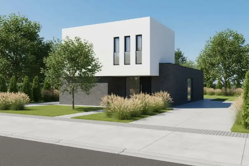 Nieuw te bouwen alleenstaande woning te Lochristi. foto 2