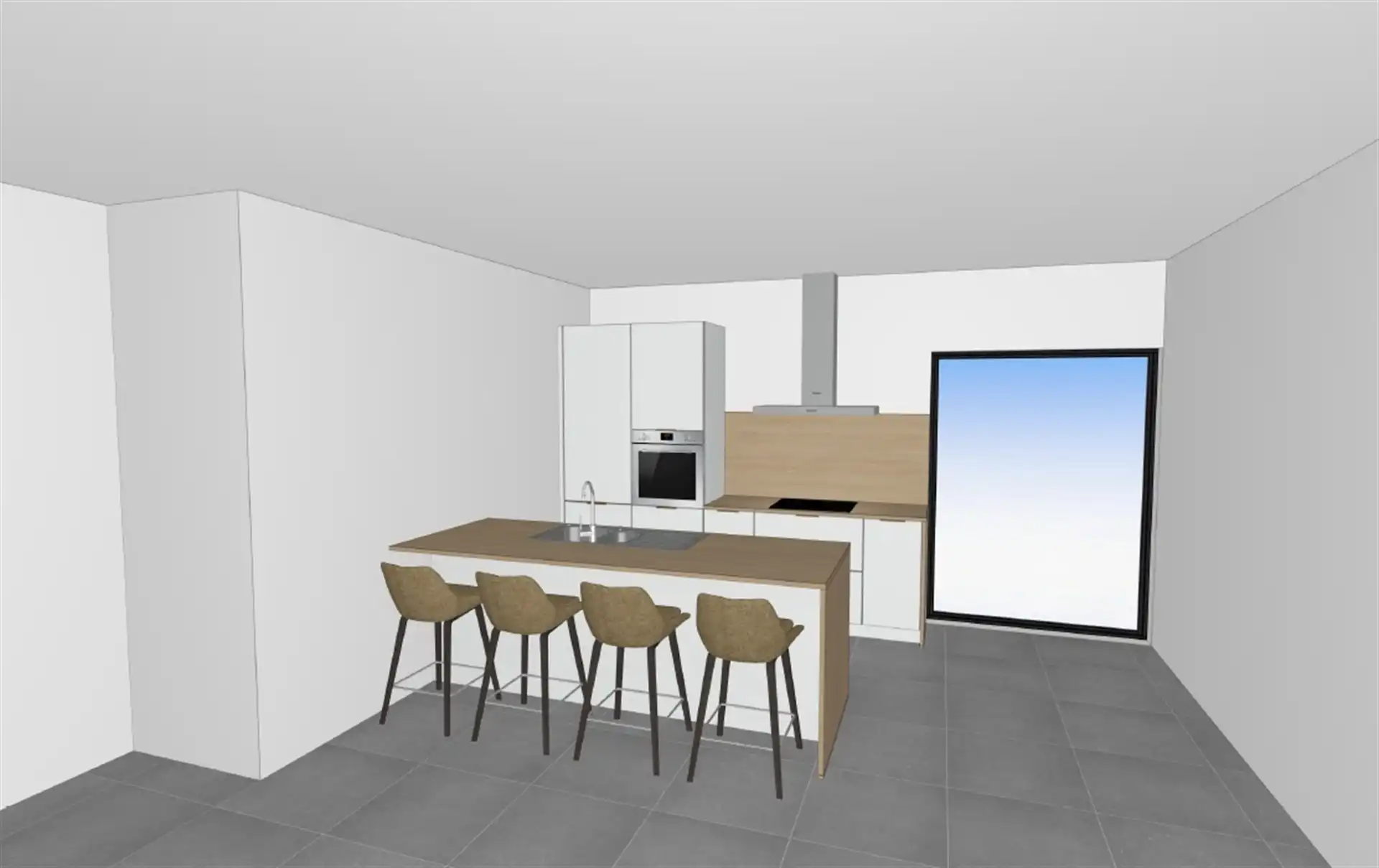 Nieuwbouw bel-étage woning met zuidgericht terras en tuin foto 10