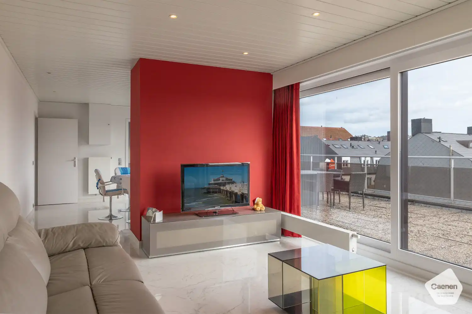 Penthouse met 2 slaapkamers te koop in het hartje van Blankenberge! foto {{pictureIndex}}