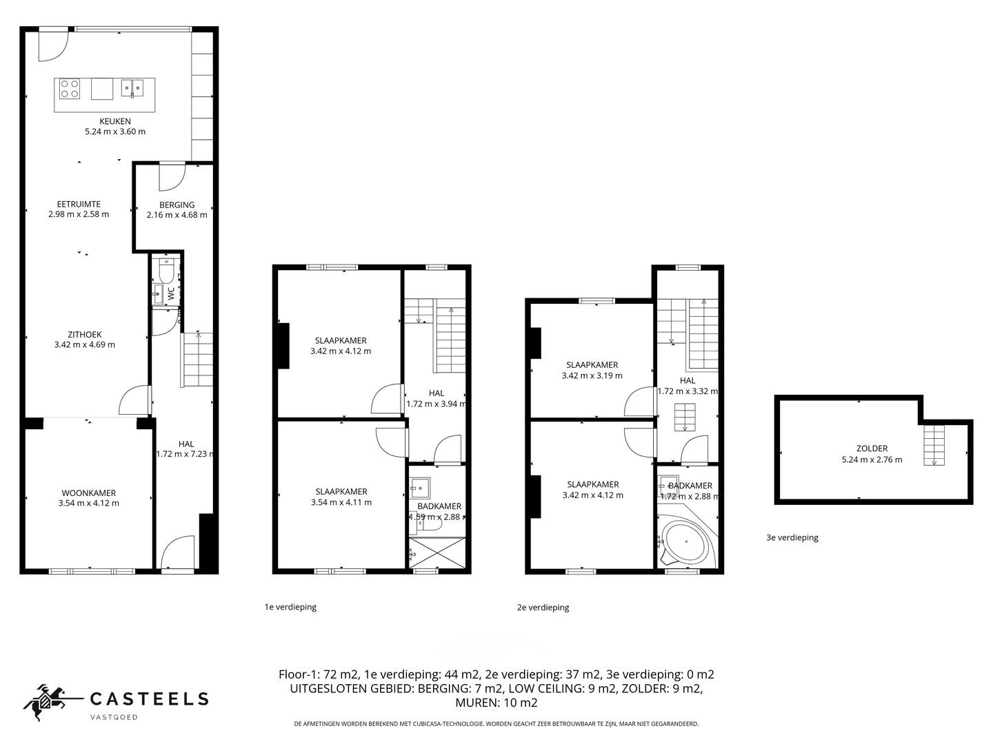 Gerenoveerde karakterwoning met 4 slpks in Gentbrugge foto 24