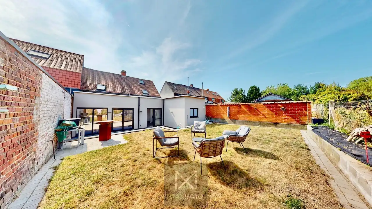 Gerenoveerde woning met 3 slaapkamers, garage en prachtig landelijk uitzicht in Lauwe foto 15