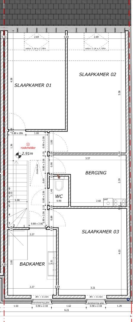 Nieuwbouwwoning met 3 slaapkamers te Sint-Eloois-Winkel foto 18