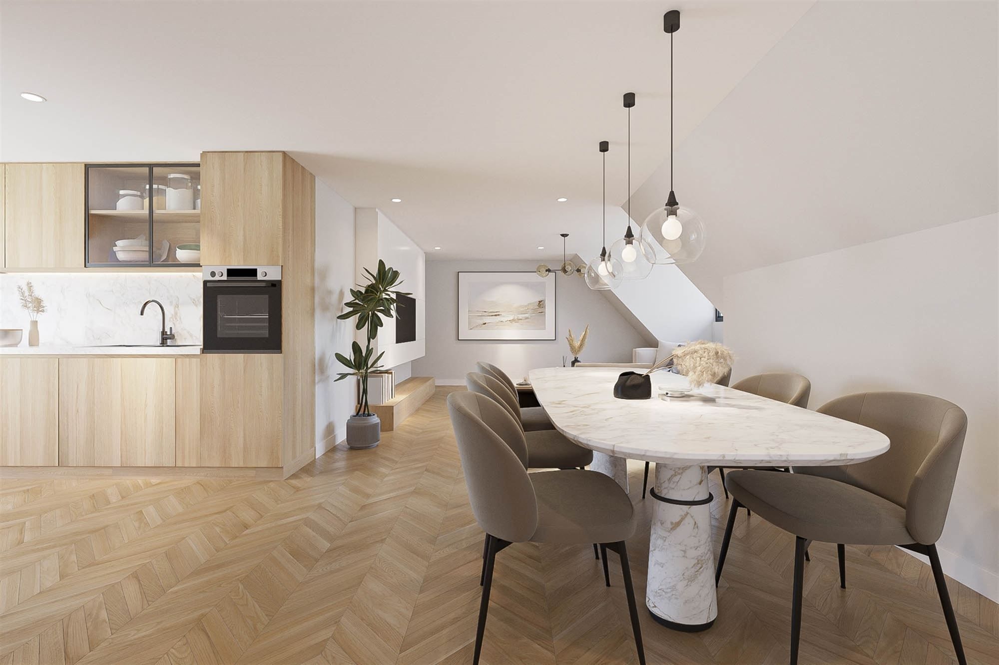 RECENTE, RUIME, ENERGIEZUINIGE WONING MET MOGELIJKHEID TOT APPARTEMENT OP ZOLDERVERDIEPING foto 25