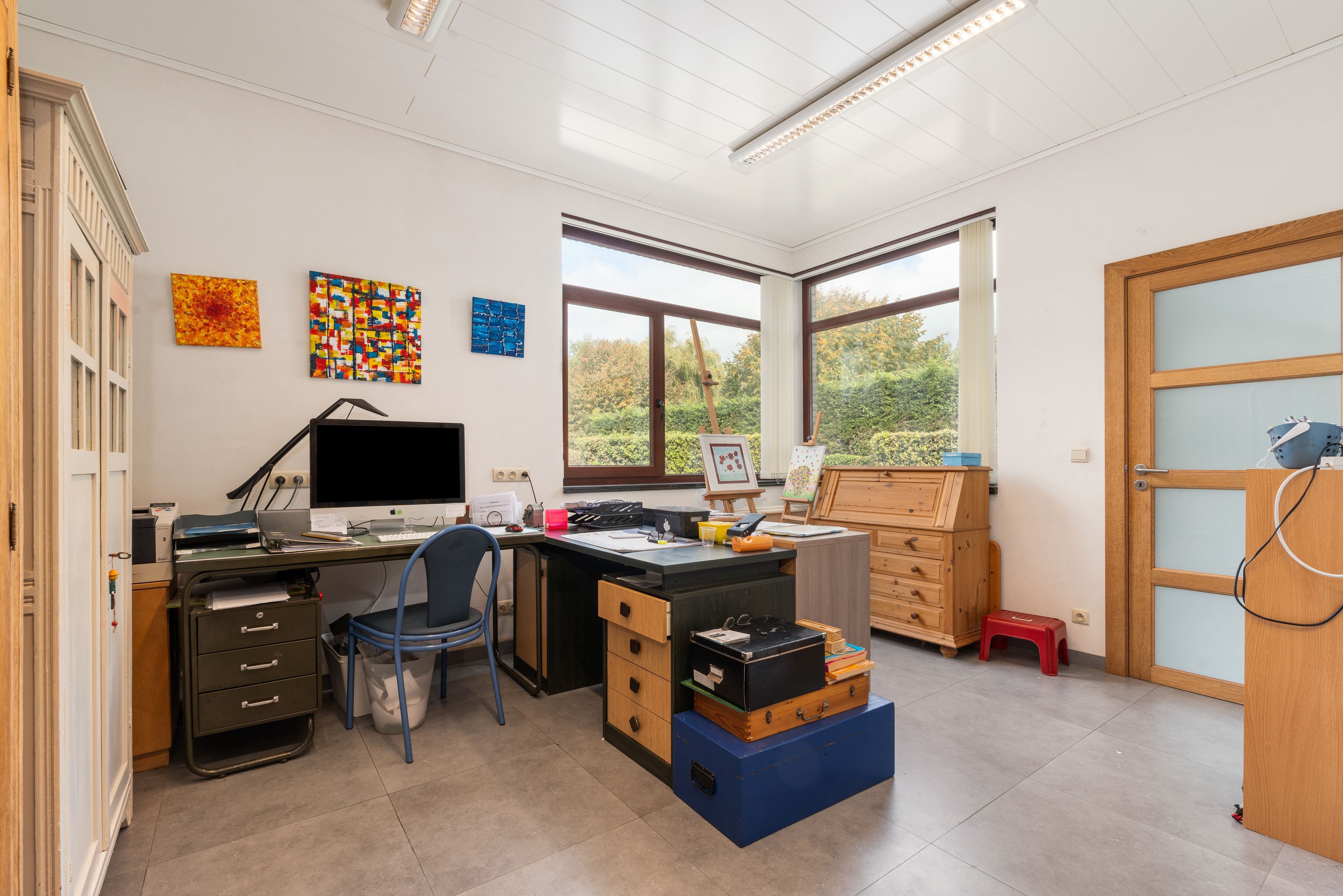 Instapklare GEZINSWONING met zonnige tuin + GARAGE grenzend aan park, vlakbij zee!* foto 9