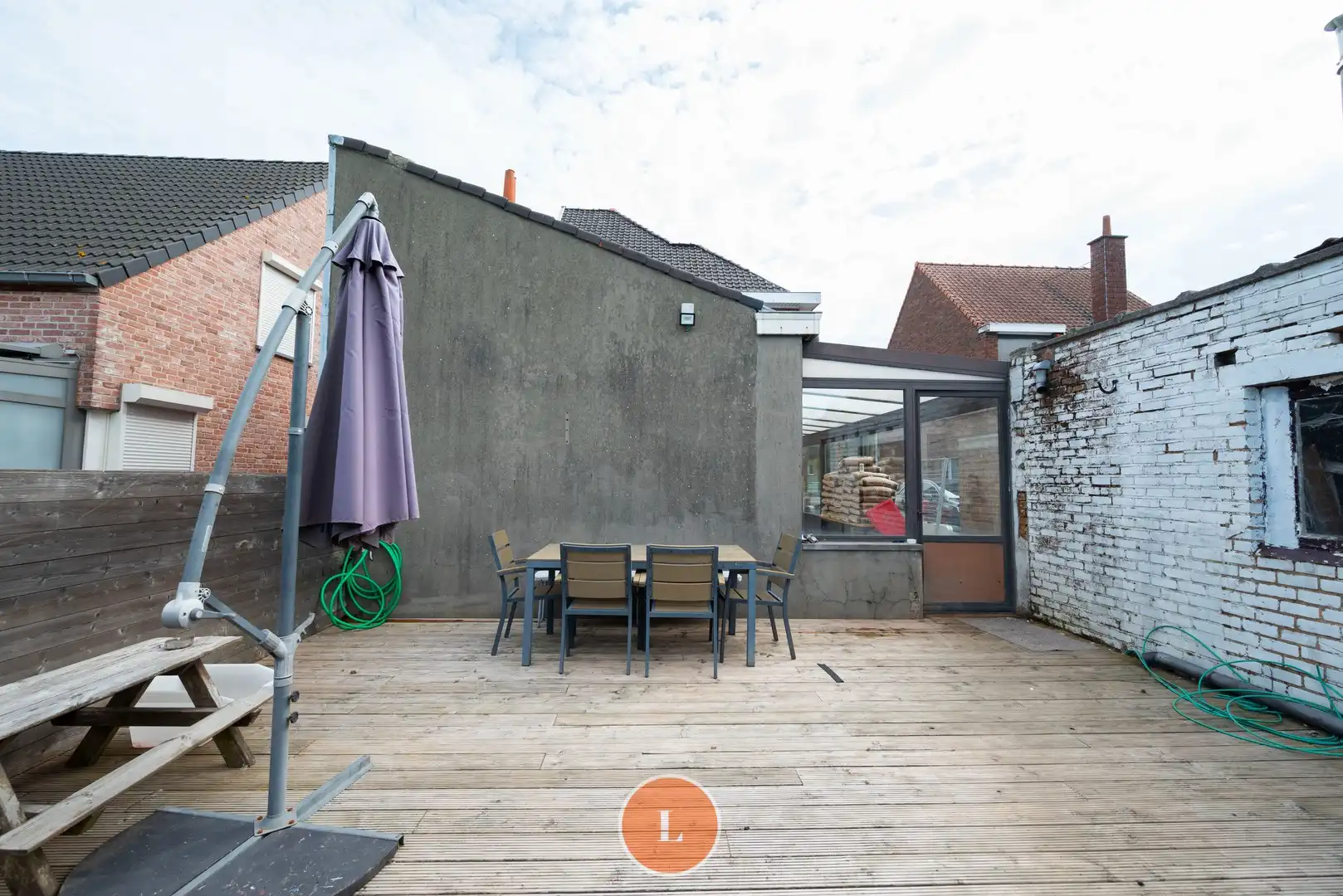 Halfopen woning met 2 slaapkamers (4 mogelijk) en garage foto 12