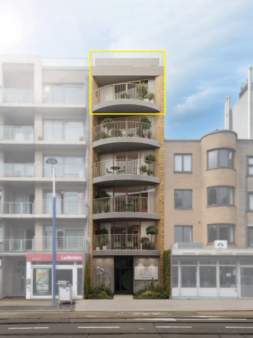 Nieuwbouw duplex 2-3 slaapkamers te Koksijde-Bad foto 6