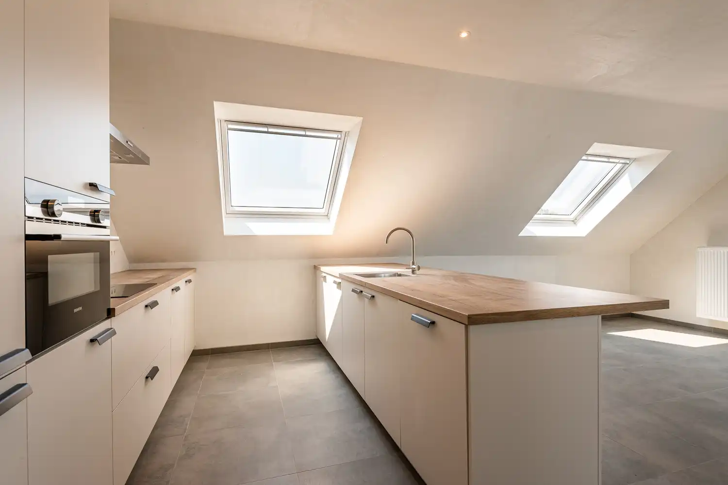 Utizonderlijk ruim nieuwbouw duplex appartement in Boekhoute - 6% BTW mogelijk foto 7