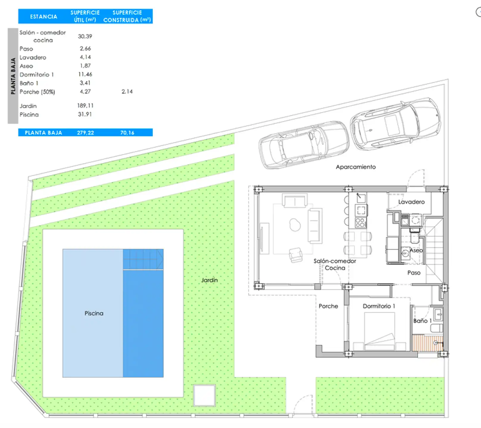 SPANJE - Villa's 3 slaapkamers Ibiza Style, rustig gelegen. foto 5