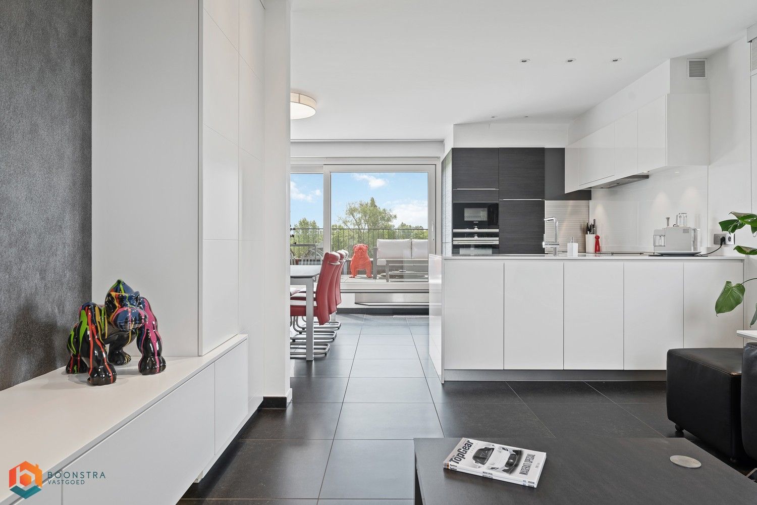 Luxueus duplex app. met 2 slpkrs en royaal terras (37m²) te Reet foto 5