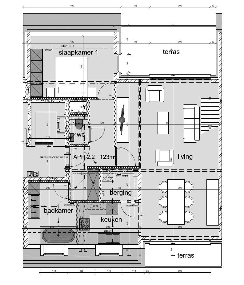 Te koop: Ruim duplex appartement met 3 slaapkamers in het centrum van Waregem. foto 11