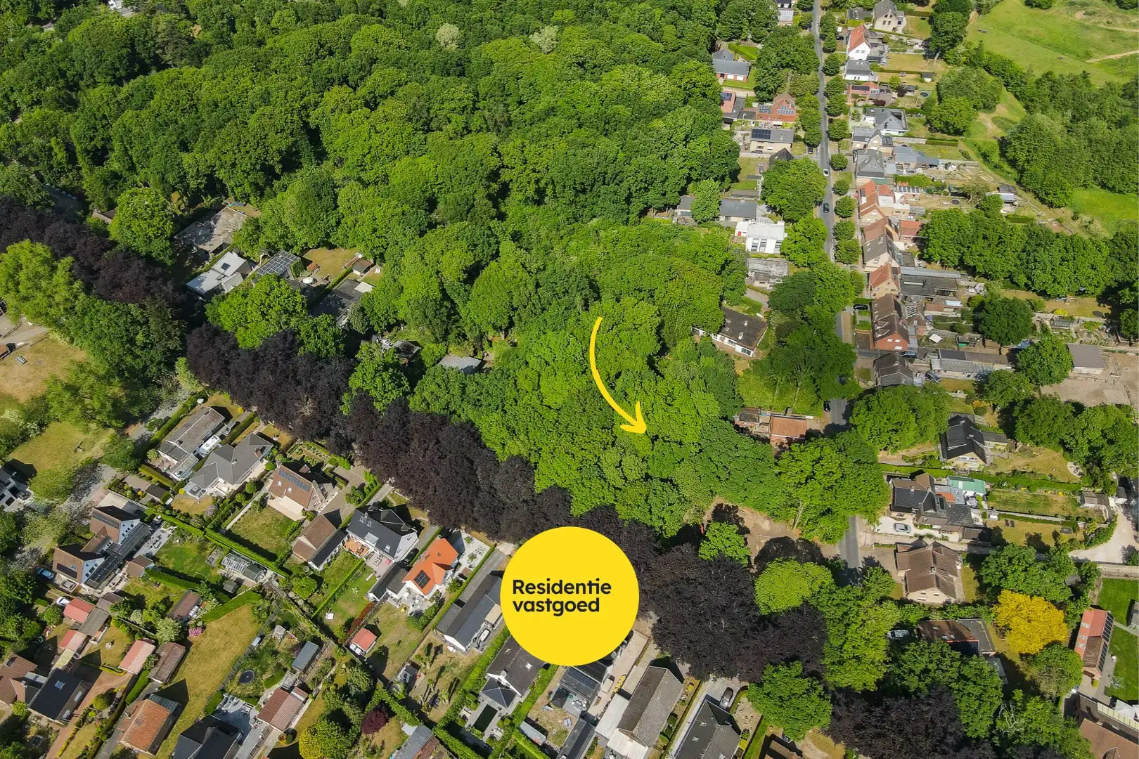 Perceel bouwgrond van 1.134 m² voor open bebouwing te Sint-Kruis foto 2