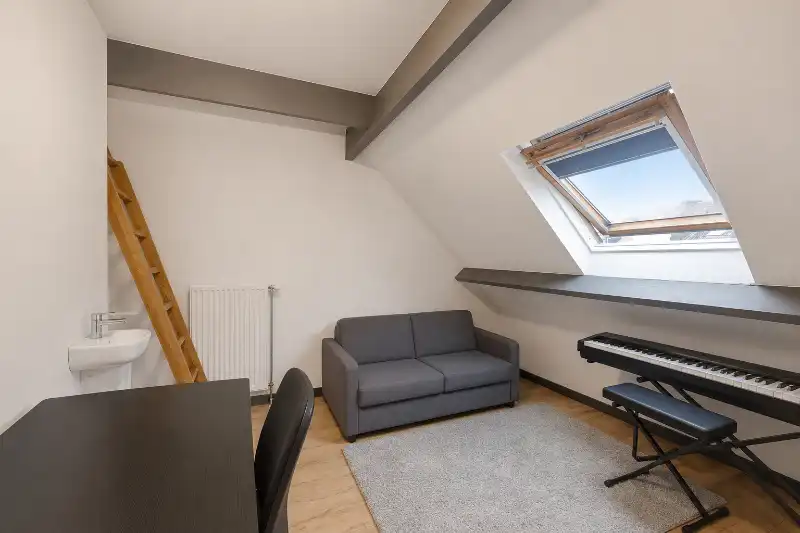 Vergund studentenhuis met 5 studentenkamers op toplocatie in Gent foto 3